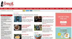 Desktop Screenshot of femail.com.au