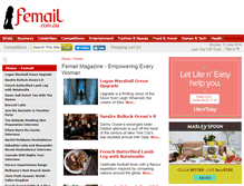 Tablet Screenshot of femail.com.au